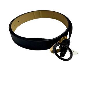 Steve Madden Size XL Elegant Black Belt New‎ With Tags